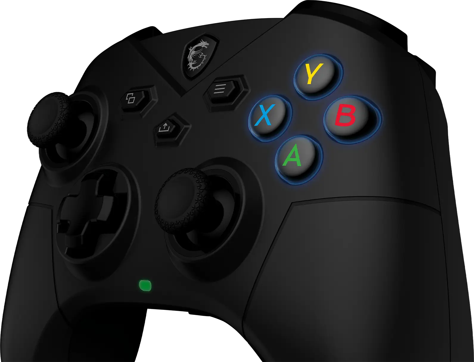 MSI Force GC300 Wireless PC Game Controller, 2.4GHz, Bluetooth